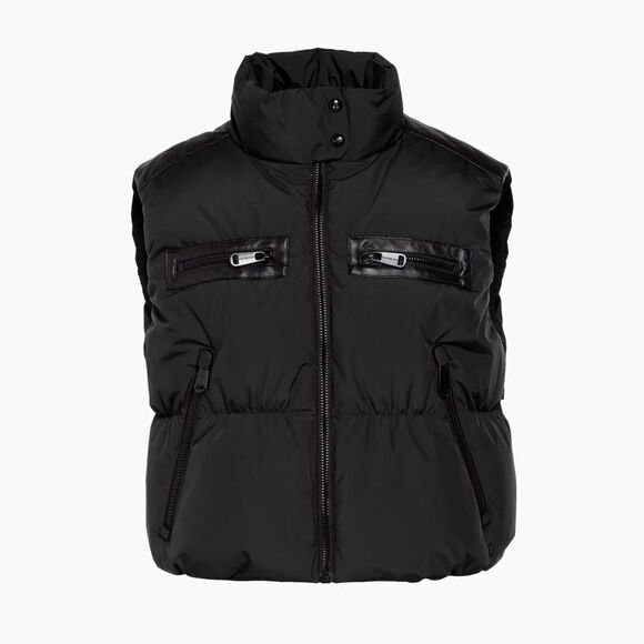 Goldbergh Blast Ski Bodywarmer Vest Black Full Zip Insulated NWT US 4 eclat - Picture 2 of 8